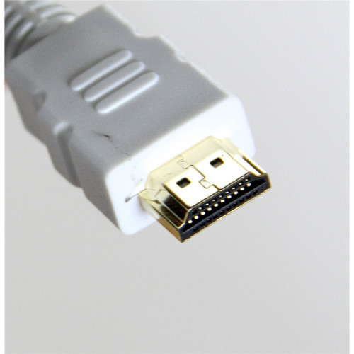 Кабель/ Кабель HDMI 19M/M ver 2.0, 10М, 2 фильтра, белый  Aopen <ACG711DW-10M>