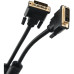 Кабель/ Кабель DVI-DVI Dual Link (25M-25M), 3m, 2 фильтра VCOM <VDV6300-3M>