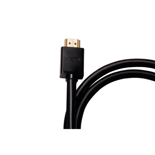 Greenconnect Удлинитель 1.0m v2.0 HDMI-HDMI черный, OD7.3mm, 28/28 AWG, позолоченные контакты, Ethernet 18.0 Гбит/с, 19M / 19F, GCR-HMFR6-BB3S-1m, тройной экран