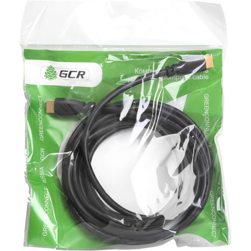 GCR Кабель Premium 1.8m HDMI 2.0, HDR, Ultra HD 4K60 Hz/ 5K30Hz, 3D, Ethernet 18.0 Гбит/с, OD8.0mm, 28/26 AWG, черный GCR Кабель Premium 1.8m HDMI 2.0, HDR, Ultra HD 4K60 Hz/ 5K30Hz, 3D, Ethernet 18.0 Гбит/с, OD8.0mm, 28/26 AWG, черный