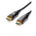 Кабель HDMI 40 м (HIGH speed, Metal gold,  Optical) 8K VER 2.1