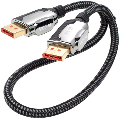 Кабель/ Кабель соединительный DISPLAY PORT v1.4, 8K@60Hz, 0.5m VCOM <CG634-0.5M> Кабель/ Кабель соединительный DISPLAY PORT v1.4, 8K@60Hz, 0.5m VCOM <CG634-0.5M>