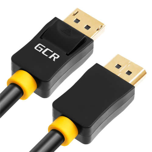 Greenconnect Кабель 0.5m DisplayPort v1.2, 20M/20M, черный, 28/28 AWG