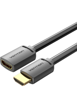 Кабель-удлинитель Vention HDMI High speed v2.0 with Ethernet 19F/19M - 3м