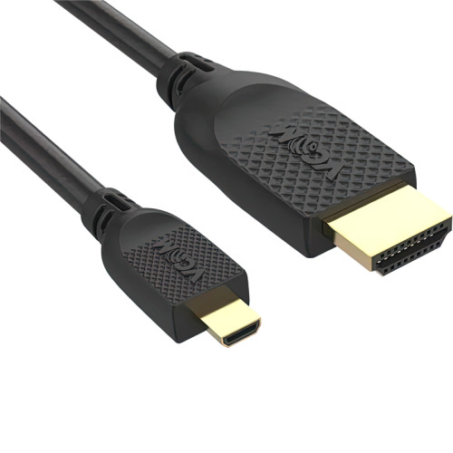 Кабель/ Кабель HDMI-19M --MicroHDMI-19M ver 2.0 1.5m VCOM <CG587-1.5M>