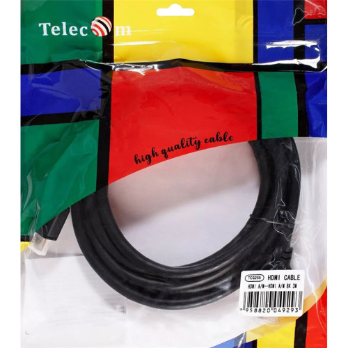 Кабель/ Кабель HDMI 19M/M,ver. 2.1, 8K@60 Hz 3m Telecom <TCG255-3M>