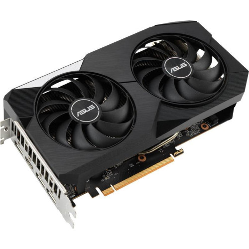 Видеокарта ASUS PCI-E 4.0 DUAL-RX6650XT-O8G AMD Radeon RX 6650XT 8Gb 128bit GDDR6 2447/17500 HDMIx1 DPx3 HDCP Ret [DUAL-RX6650XT-O8G]