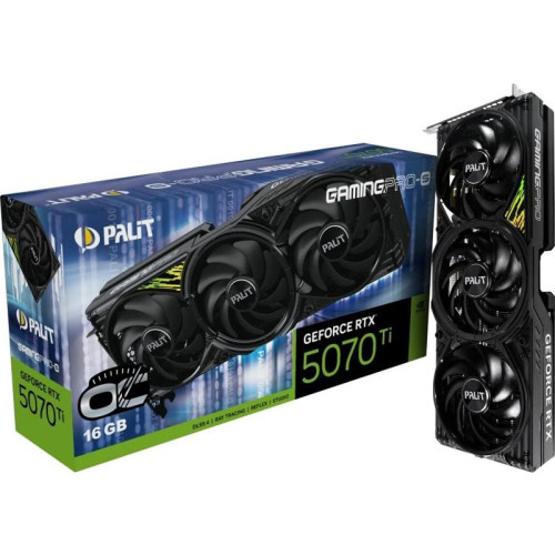 Видеокарта PCIE16 RTX5070TI 16GB PA-RTX5070Ti GAMINGPRO-S OC 16GB PALIT