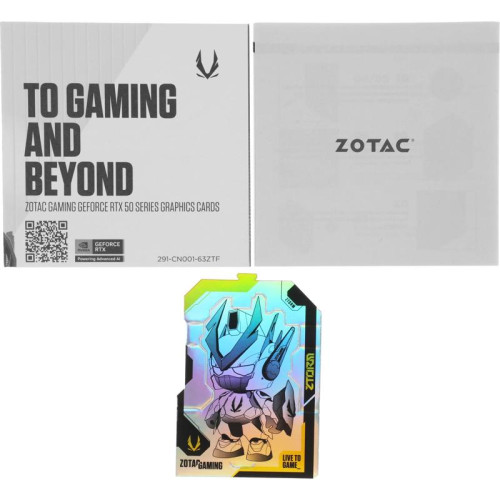 Видеокарта Zotac PCI-E 5.0 RTX 5070 AMP WHITE ED NVIDIA GeForce RTX 5070 12Gb 192bit GDDR7 2587/28000 HDMIx1 DPx3 HDCP Ret