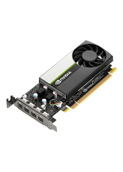 Видеокарта/ VGA NVIDIA QUADRO T1000 4GB, GDDR6/128-bit, PCIe 3.0, 4xmDP, 1-slot, BOX/RTL/PB
