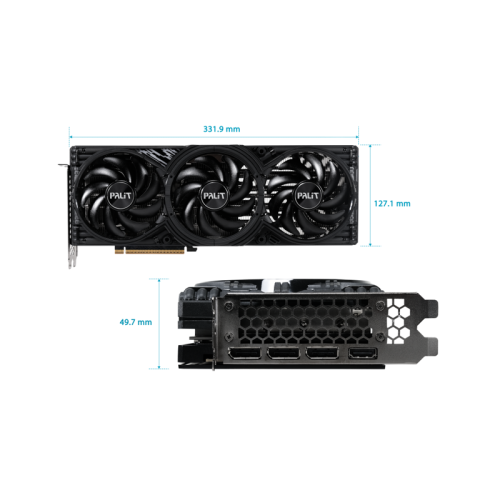 Видеокарта/ Palit GeForce RTX 5070 Ti GamingPro-S OC