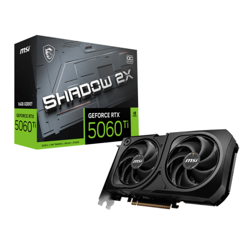Видеокарта/ GeForce RTX 5060 Ti 16G SHADOW 2X OC PLUS
