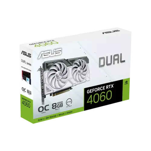 Видеокарта/ DUAL-RTX4060-O8G-WHITE