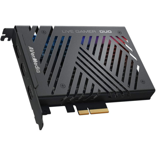 Карта видеозахвата Avermedia LIVE GAMER DUO GC570D внутренний PCI-E x4 [LIVE GAMER DUO GC570D]