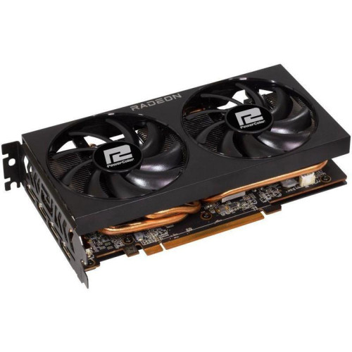 Видеокарта PowerColor PCI-E 4.0 RX 7600 8G-F AMD Radeon RX 7600 8Gb 128bit GDDR6 2250/18000 HDMIx1 DPx3 HDCP Ret [RX 7600 8G-F]