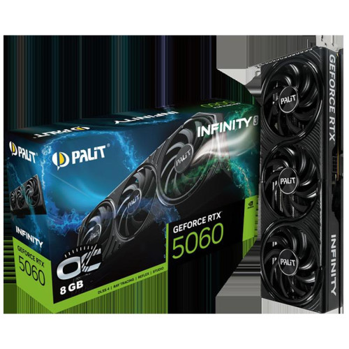 Видеокарта PCIE16 RTX5060 8GB PA-RTX5060 INFINITY 3 OC 8GB PALIT