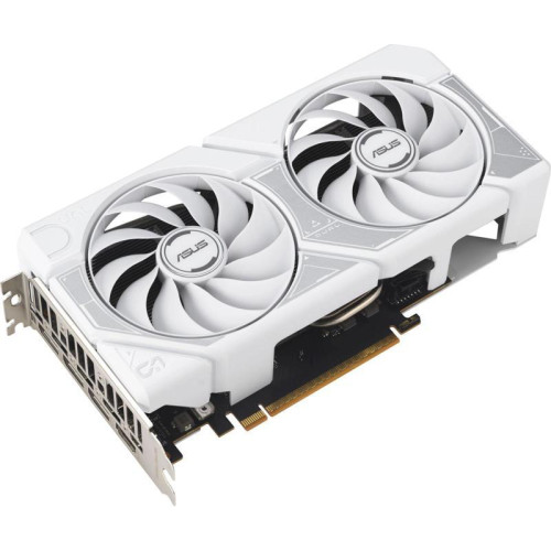 Видеокарта Asus PCI-E 5.0 DUAL-RTX5060-O8G-WHITE NVIDIA GeForce RTX 5060 8Gb 128bit GDDR7 2602/28000 HDMIx1 DPx3 HDCP Ret Видеокарта Asus PCI-E 5.0 DUAL-RTX5060-O8G-WHITE NVIDIA GeForce RTX 5060 8Gb 128bit GDDR7 2602/28000 HDMIx1 DPx3 HDCP Ret