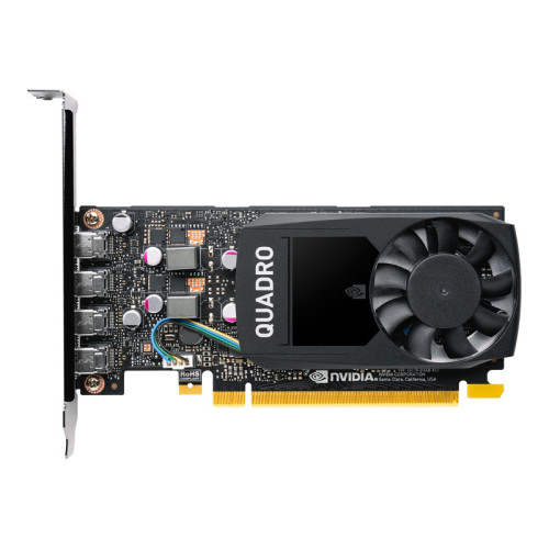 Видеокарта/ VGA PNY Nvidia Quadro P1000 (GP107GL), 4GB GDDR5/128 bit, PCI Express 3.0 16x (PCI Express 2.x/1.х) Видеокарта/ VGA PNY Nvidia Quadro P1000 (GP107GL), 4GB GDDR5/128 bit, PCI Express 3.0 16x (PCI Express 2.x/1.х)