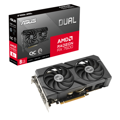 Видеокарта/ DUAL-RX7600-O8G-EVO