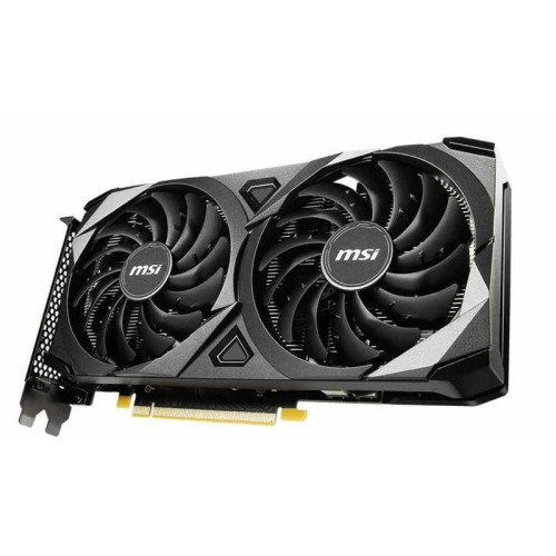 Видеокарта MSI PCI-E 4.0 RTX 3060 VENTUS 2X 12G NVIDIA GeForce RTX 3060 12Gb 192bit GDDR6 1680/15000 HDMIx1 DPx3 HDCP Ret [RTX 3060 VENTUS 2X 12G]