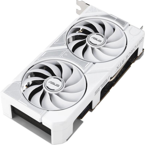Видеокарта Asus PCI-E 5.0 DUAL-RTX5060-O8G-WHITE NVIDIA GeForce RTX 5060 8Gb 128bit GDDR7 2602/28000 HDMIx1 DPx3 HDCP Ret Видеокарта Asus PCI-E 5.0 DUAL-RTX5060-O8G-WHITE NVIDIA GeForce RTX 5060 8Gb 128bit GDDR7 2602/28000 HDMIx1 DPx3 HDCP Ret