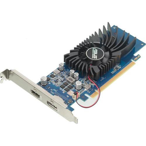 Видеокарта ASUS PCI-E GT1030-2G-BRK NVIDIA GeForce GT 1030 2Gb 64bit GDDR5 1228/6008 HDMIx1 DPx1 HDCP Ret low profile [GT1030-2G-BRK]