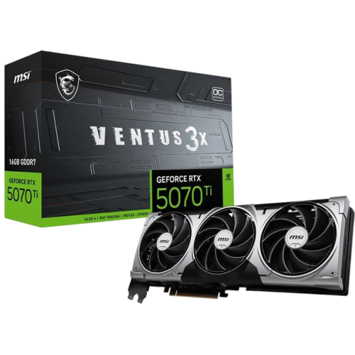 Видеокарта/ GeForce RTX 5070 Ti 16G VENTUS 3X OC