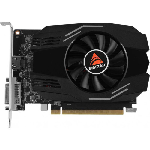Видеокарта Biostar PCI-E 4.0 VN1034TB46 NVIDIA GeForce GT 1030 4Gb 64bit DDR4 1152/2000 DVIx1 HDMIx1 HDCP Ret [VN1034TB46]