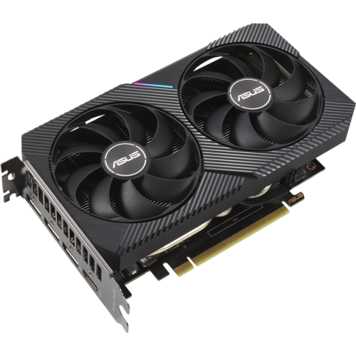 Видеокарта/ VGA ASUS NVIDIA GeForce DUAL-RTX3060-O12G-V2 12GB, GDDR6/192-bit, PCIe 4.0, 1xHDMI 2.1, 3xDP, 2.5-slot  90YV0GB2-M0NA10
