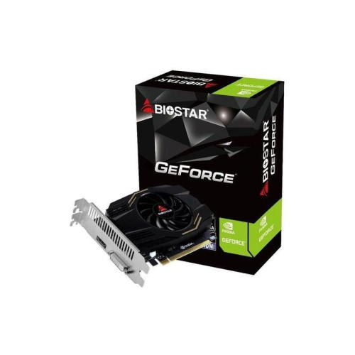 Видеокарта Biostar PCI-E 4.0 VN1034TB46 NVIDIA GeForce GT 1030 4Gb 64bit DDR4 1152/2000 DVIx1 HDMIx1 HDCP Ret [VN1034TB46]