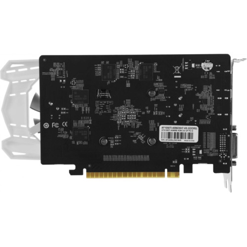 Видеокарта Afox PCI-E AF1050TI-4096D5H7-V8 NVIDIA GeForce GTX 1050TI 4Gb 128bit GDDR5 1291/7000 DVIx1 HDMIx1 DPx1 HDCP Ret [AF1050TI-4096D5H7-V8]