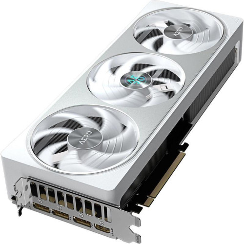 Видеокарта Gigabyte PCI-E GV-N5070AERO OC-12GD 1.0 NVIDIA GeForce RTX 5070 12Gb 192bit GDDR7 2805/28000 HDMIx1 DPx3 HDCP Ret Видеокарта Gigabyte PCI-E GV-N5070AERO OC-12GD 1.0 NVIDIA GeForce RTX 5070 12Gb 192bit GDDR7 2805/28000 HDMIx1 DPx3 HDCP Ret