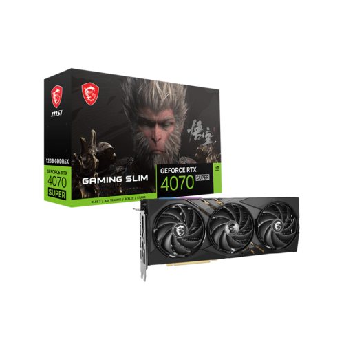 Видеокарта/ GeForce RTX 4070 SUPER 12G GAMING SLIM WUKONG EDITION