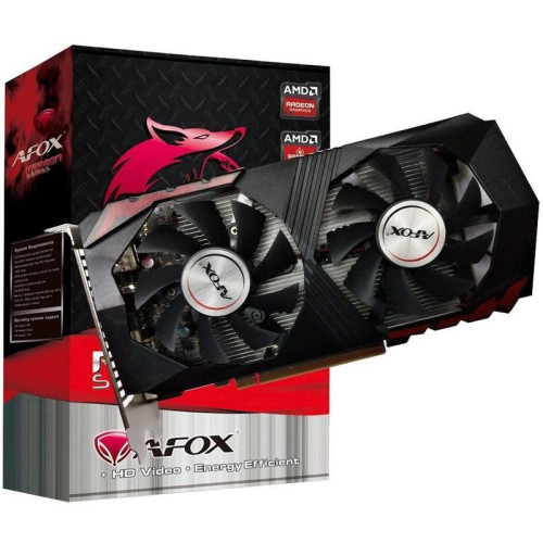 Видеокарта Afox PCI-E 3.0 AFRX560-4096D5H4-V2 AMD Radeon RX 560 4Gb 128bit GDDR5 1175/7000 DVIx1 HDMIx1 DPx1 HDCP Ret