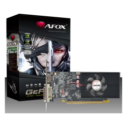 Видеокарта VGA AFOX NVIDIA Geforce GT1030 LP 2GB, GDDR5/64-bit, PCIe 3.0, 1xDVI-D, 1xHDMI 2.0, 1-slot