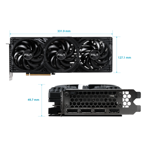 Видеокарта PCIE16 RTX5070TI 16GB PA-RTX5070Ti GAMINGPRO-S 16GB PALIT