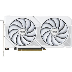 Видеокарта Asus PCI-E 5.0 DUAL-RTX5060TI-O8G-WHITE NVIDIA GeForce RTX 5060TI 8Gb 128bit GDDR7 2602/28000 HDMIx1 DPx3 HDCP Ret