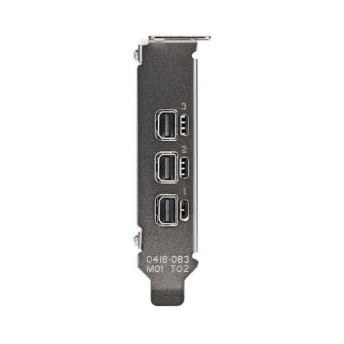 Видеокарта/ VGA NVIDIA T400, 4GB GDDR6/64 bit, PCI Express 3.0 x16,3x mini-DisplayPort v1.4,2x mini-DisplayPort->DisplayPort Видеокарта/ VGA NVIDIA T400, 4GB GDDR6/64 bit, PCI Express 3.0 x16,3x mini-DisplayPort v1.4,2x mini-DisplayPort->DisplayPort