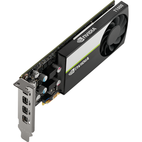 VGA PNY NVIDIA T1000, 8 GB GDDR6/128 bit, PCI Express 4.0 x16, 4x mDP