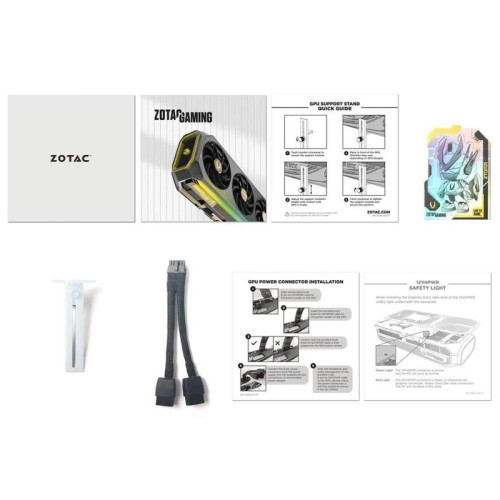 Видеокарта Zotac PCI-E 5.0 RTX 5070 AMP WHITE ED NVIDIA GeForce RTX 5070 12Gb 192bit GDDR7 2587/28000 HDMIx1 DPx3 HDCP Ret