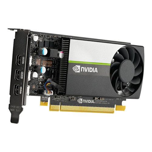 Видеокарта/ VGA PNY NVIDIA T400, 4GB GDDR6/64 bit, PCI Express 3.0 x16,3x mini-DisplayPort v1.4,2x mini-DisplayPort->DisplayPort Видеокарта/ VGA PNY NVIDIA T400, 4GB GDDR6/64 bit, PCI Express 3.0 x16,3x mini-DisplayPort v1.4,2x mini-DisplayPort->DisplayPort