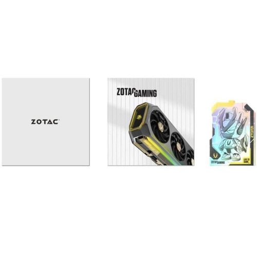 Видеокарта Zotac PCI-E 5.0 RTX 5060 AMP NVIDIA GeForce RTX 5060 8Gb 128bit GDDR7 2550/28000 HDMIx1 DPx3 HDCP Ret