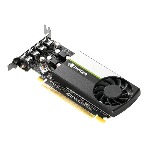 Видеокарта/ VGA NVIDIA QUADRO T1000 4GB, GDDR6/128-bit, PCIe 3.0, 4xmDP, 1-slot, BOX/RTL/PB