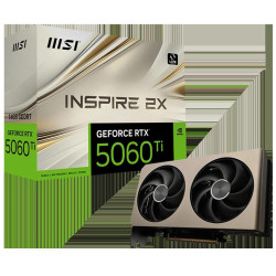 Видеокарта MSI RTX5060Ti INSPIRE 2X 16GB GDDR7 128bit 3xDP HDMI 2FAN RTL