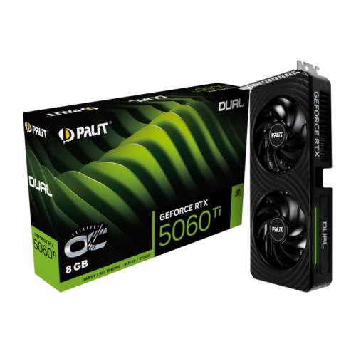 Видеокарта PCIE16 RTX5060TI 8GB PA-RTX5060Ti DUAL OC 8GB PALIT