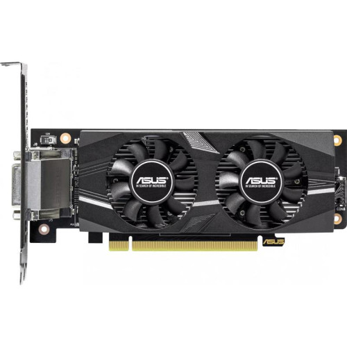Видеокарта ASUS PCI-E 4.0 RTX3050-O6G-LP-BRK NVIDIA GeForce RTX 3050 6Gb 96bit GDDR6 1507/14000 DVIx1 HDMIx1 DPx1 HDCP Ret low profile [RTX3050-O6G-LP-BRK]