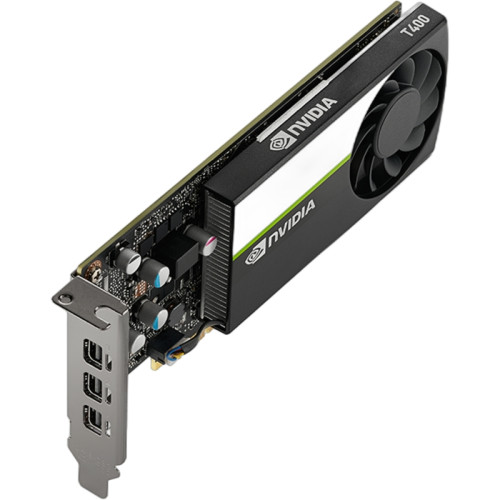 Видеокарта/ VGA NVIDIA T400, 4GB GDDR6/64 bit, PCI Express 3.0 x16, clean pulled