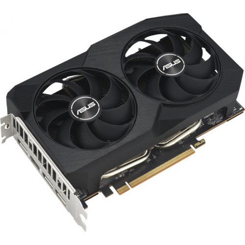 Видеокарта ASUS PCI-E 4.0 DUAL-RX7600-O8G-V2 AMD Radeon RX 7600 8Gb 128bit GDDR6 2280/17500 HDMIx1 DPx3 HDCP Ret [DUAL-RX7600-O8G-V2]