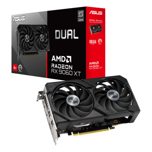 Видеокарта/ DUAL-RX9060XT-8G
