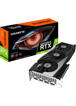 Видеокарта Gigabyte PCI-E 4.0 GV-N3060GAMING OC-12GD 2.0 LHR NVIDIA GeForce RTX 3060 12Gb 192bit GDDR6 1837/15000 HDMIx2 DPx2 HDCP Ret [GV-N3060GAMING OC-12GD 2.0]